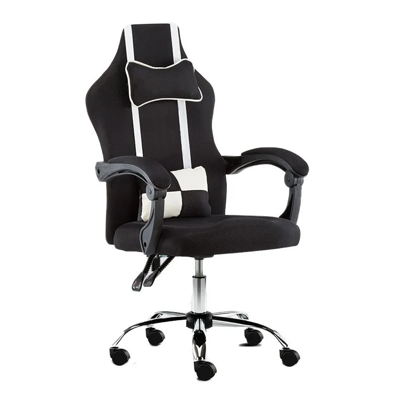 black no footrest Esports Poltrona Boss Gaming Silla Геймерское кресло f8нh может лежать с колесом с подставкой для ног Эргономика из искусственной кожи - Цвет: black no footrest