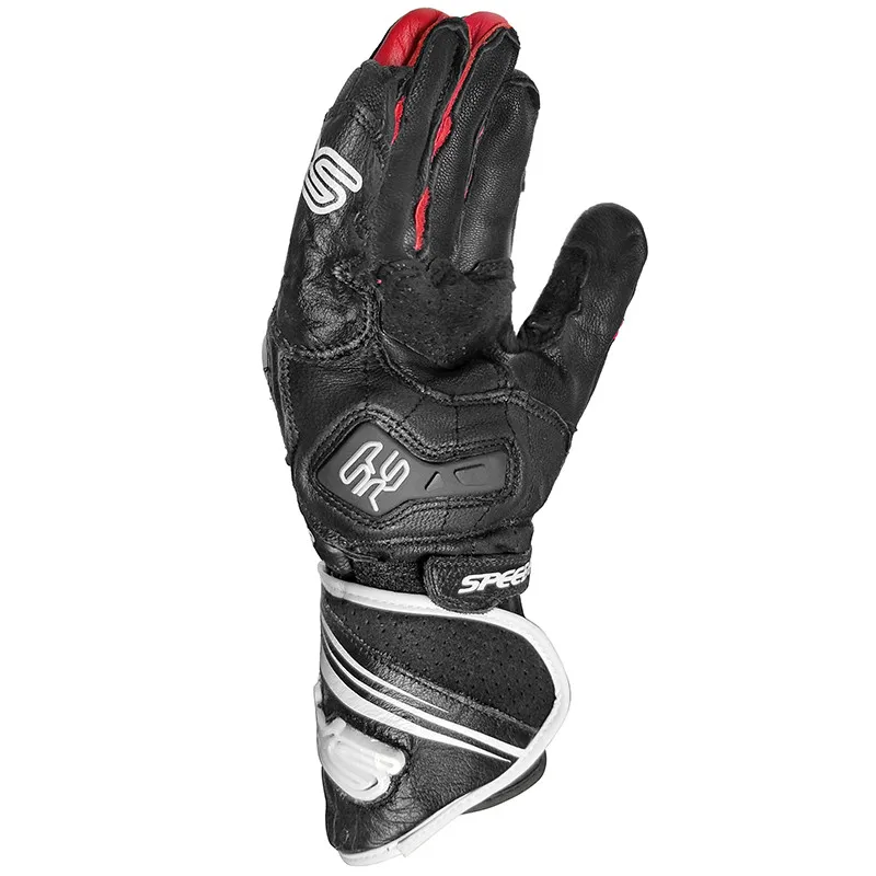 Перчатки рыцаря SPRS для гонок на мотоцикле тяжелая противоскользящая дорожка