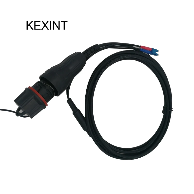 Оптоволоконный кабель KEXINT FullAXS LC водонепроницаемый Соединительный шнур 10 м с