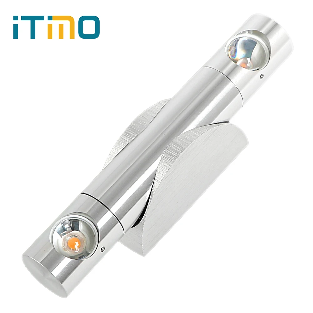 ITimo AC100 260V освещение для помещений вращающиеся Настенные светильники алюминиевые