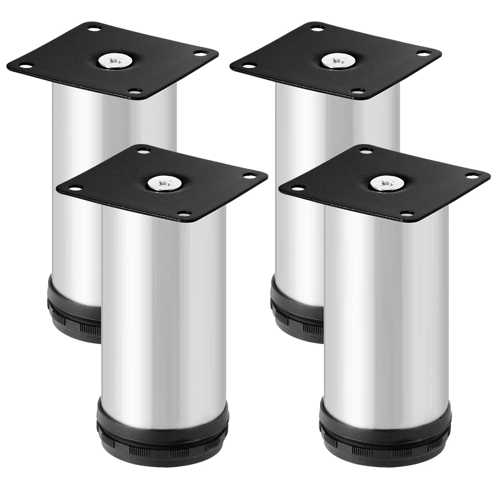 4 шт. Регулируемый Круглый Протектор Ноги Стенд для Корпусной Мебели 120 мм HS492 |