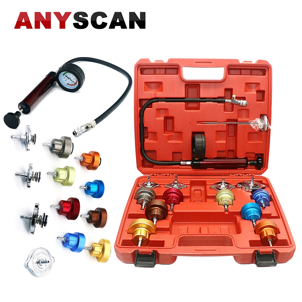 14 шт. Универсальный измеритель давления в радиаторе и вакуумной системе