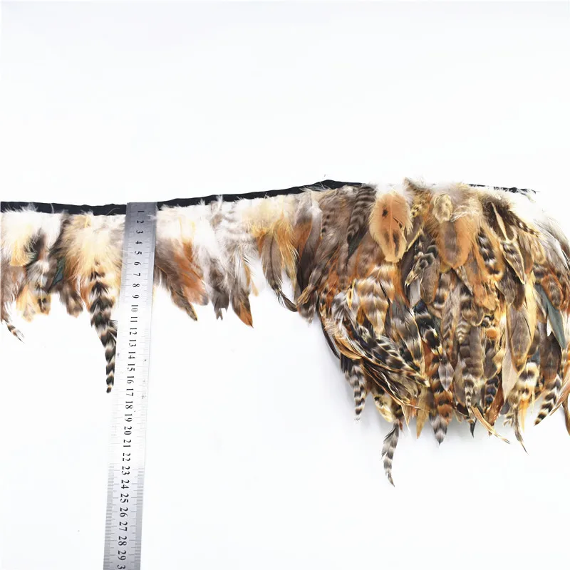 Перья фазана/курицы 1-10 ярдов ribbon10-15cm перьев для рукоделия и юбки тонкие свадебные