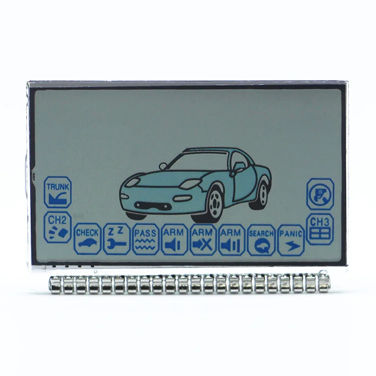 A6 lcd display for russian version starline remote two way car controller free shipping | Автомобили и мотоциклы