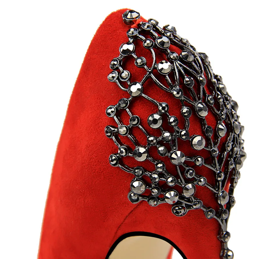 Женские туфли лодочки на высоком каблуке 10 см модные дизайнерские с острым