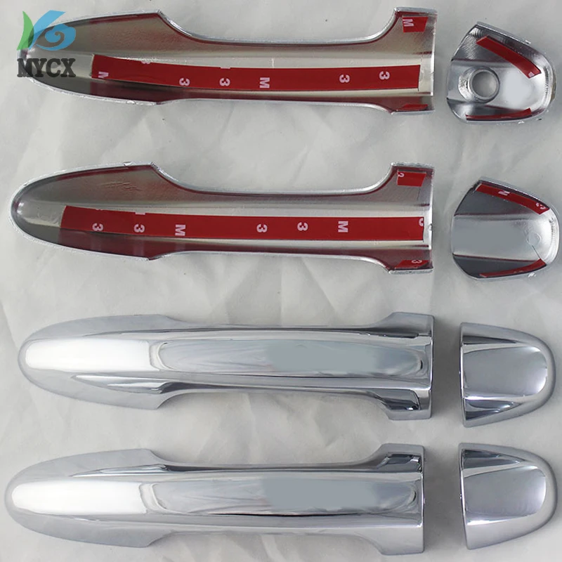 2016-2019 For Toyota Ki Jang Innova Hilux Revo Fortuner Handle Cover ABS Chrome Decorative 8pcs | Автомобили и мотоциклы