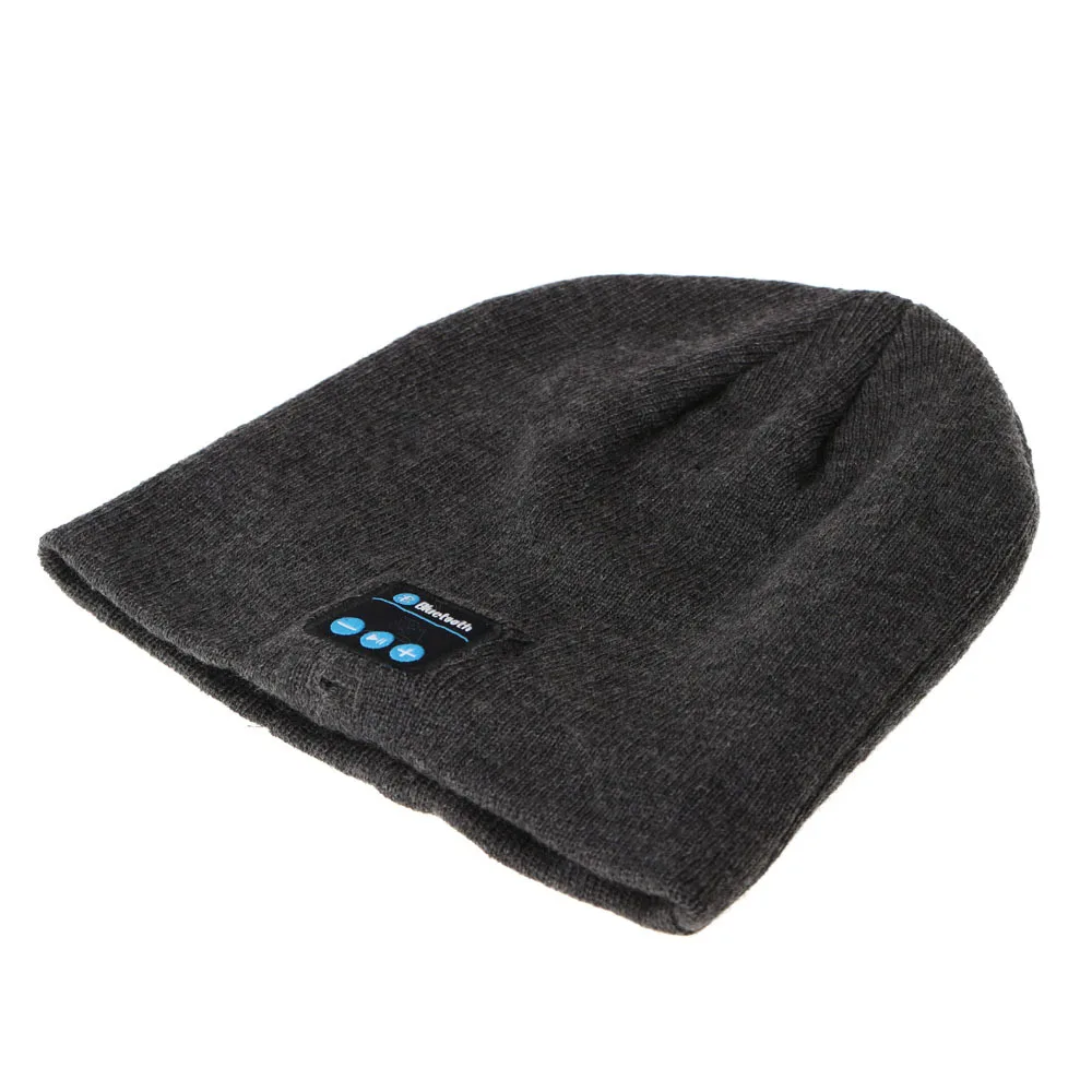 Bluetooth Music Hat Soft Warm Beanie Cap with Stereo Headphone Headset Speaker Wireless Microphone | Электроника