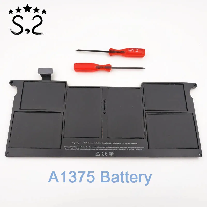 A1375 батарея для MacBook Air 11 6 ''ноутбук A1370 MC506 MC507L 2010 год | Компьютеры и офис