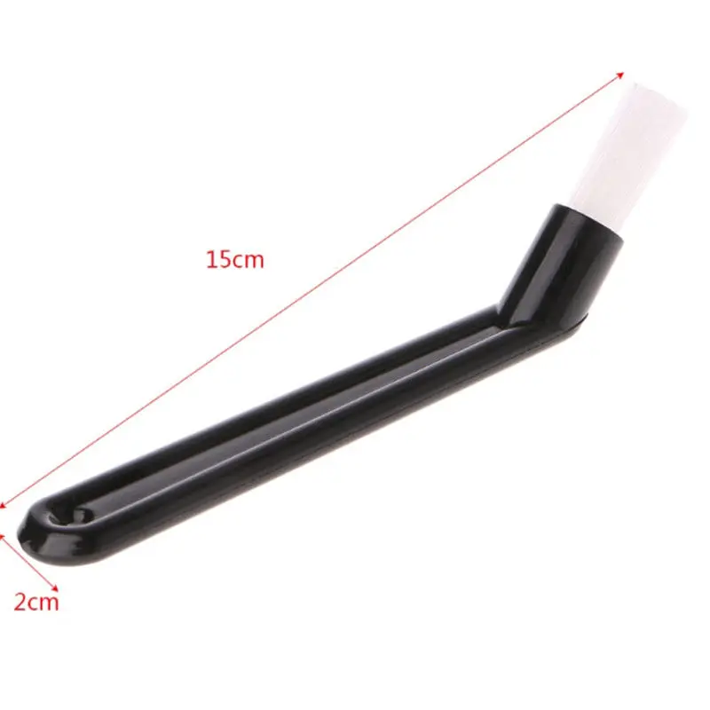 Black Italian Semi-automatic Coffee Machine Cleaning Brush Plastic Handle Nylon Bristle Filter Net Cleaner | Дом и сад