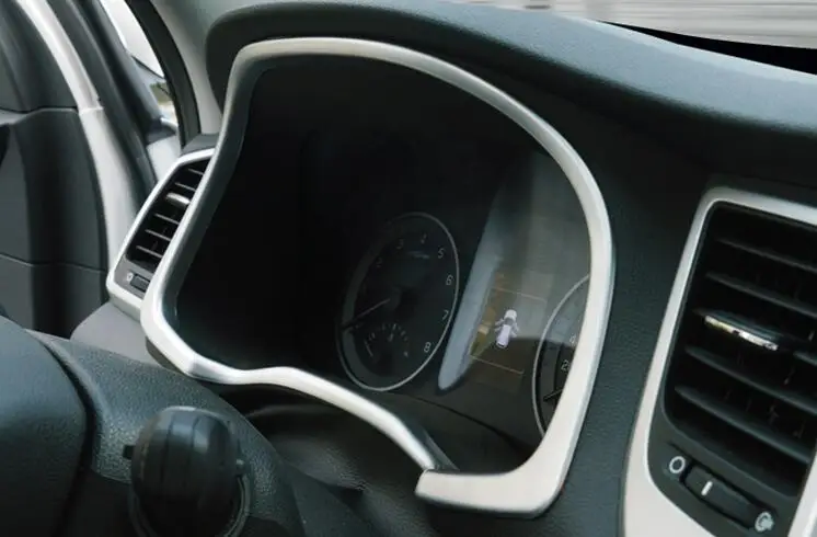 Стайлинга автомобилей Dashboard Даш доска рамка отделка интерьера Стикеры для Tucson 2015