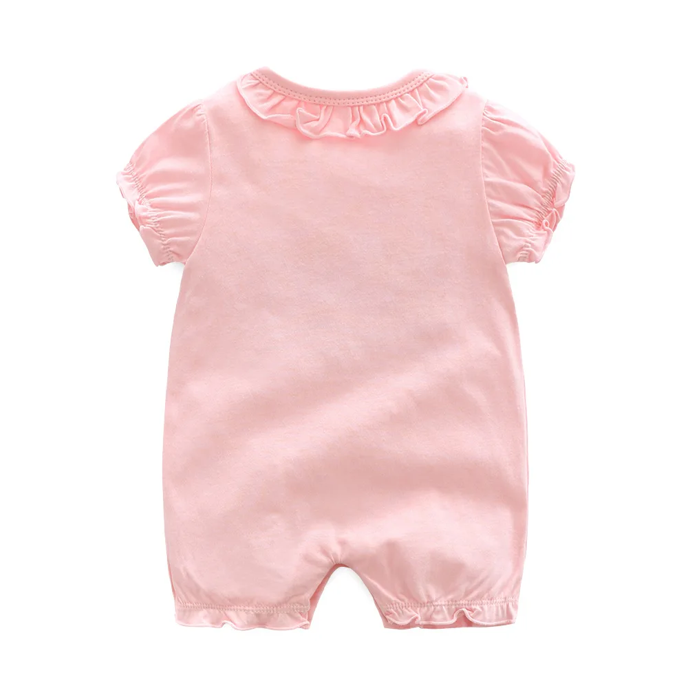 Короткий комбинезон I LOVE PAPA MAMA для маленьких девочек Новинка лета 2018 свитер с