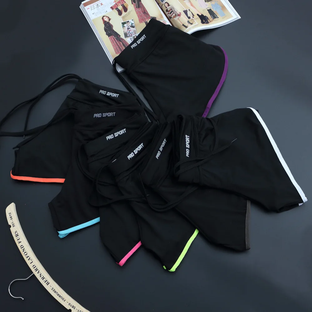 Для женщин короткие для тренировки Повседневное Active внутри на Шорты Feminino