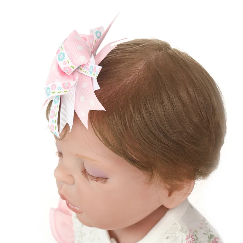 Реалистичная силиконовая кукла Реборн 22 дюйма 55 см|baby doll toy|doll toysreborn cm |