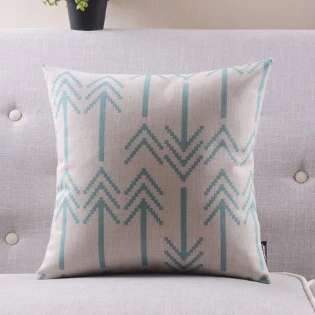 4 шт./Новый дизайн/Синий Оранжевый/треугольники шеврон зигзаг декоративная