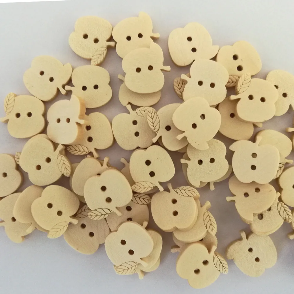 50 шт. деревянные пуговицы для скрапбукинга|wooden button 2 holes|wooden buttonswooden buttons scrapbooking |