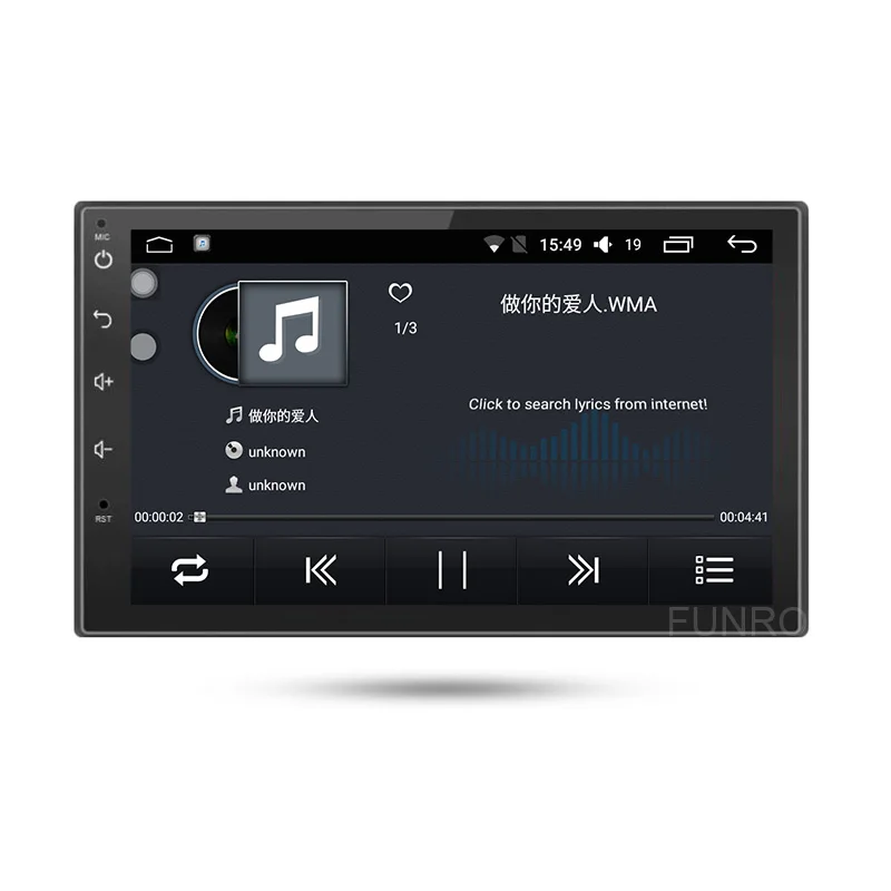 Автомобильный мультимедийный плеер Funrover 4 ядра 2 din dvd Android 8 0 для Nissan Qashqai X trail