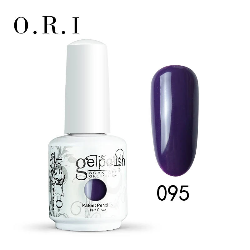 ORI цветной гель для дизайна ногтей УФ/светодиодный Гель лак отмачиваемый 15 мл Лак