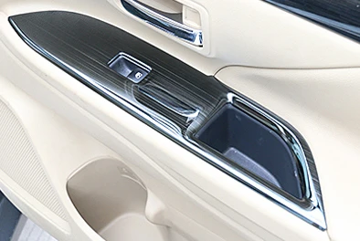 line Стеклоподъемник из нержавеющей стали для Mitsubishi Outlander 2013 авто аксессуары Стайлинг 4 шт - Цвет: line