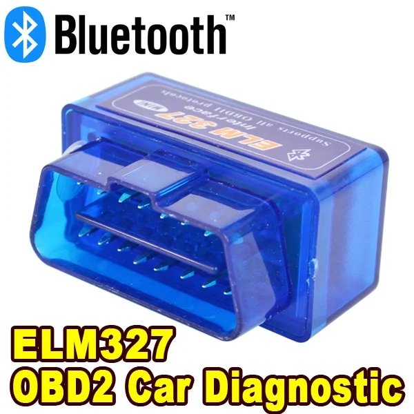 

Автомобильный диагностический Мини-прибор ELM327 с Bluetooth-интерфейсом V2.1 OBD2 OBD 2 ELM 327 работает на Android Torque/PC v 2.1 адаптер BT