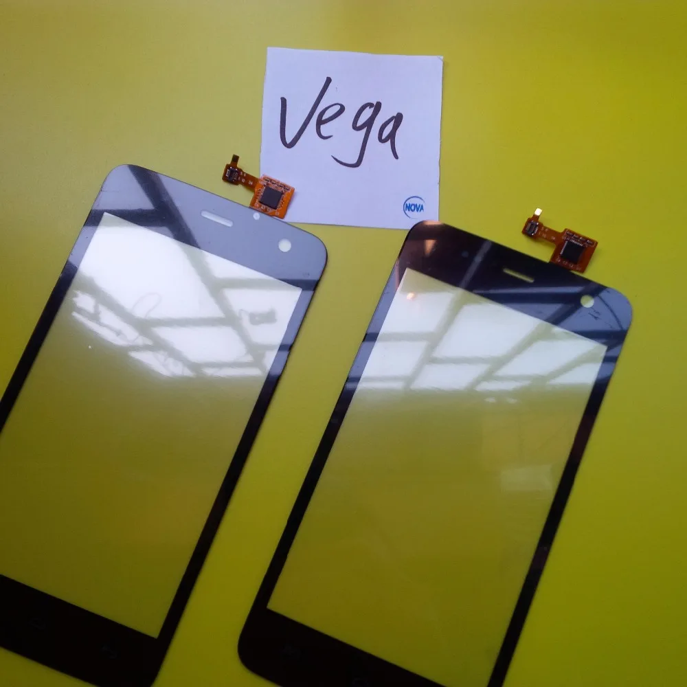 Запасные части Wyieno сенсора для Explay Vega внешний сенсорный экран дигитайзер панель +