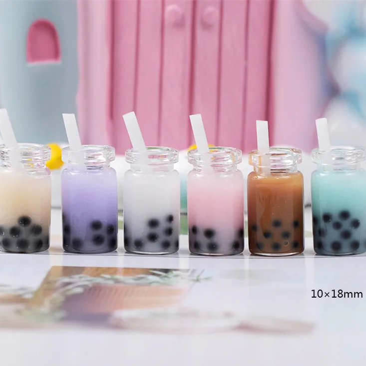 

6pcs/lot Dollhouse Miniature Tea cup Play Mini food for blyth 1/6 bjd Dollhouse Kitchen toys DIY accessories food for barbie