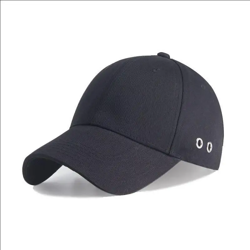 COKK, хлопковая черная бейсболка, женская, мужская, Snapback, шапка для папы, хип-хоп, кепка, кепка для спорта на открытом воздухе, женская кепка - Цвет: Black