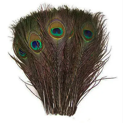 100 шт. 100% оригинальный натуральный павлин искусственные длинные натуральные