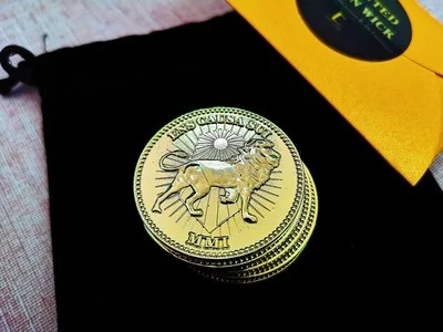 5 шт. костюм 1:1 Джон уик фильм реквизит литой цинковый сплав коллекция золотые монеты с континентальной гостиничной картой лучший Европейский подарок
