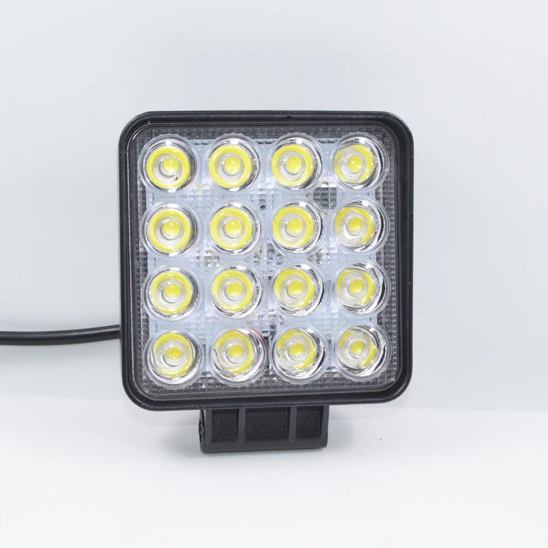 2 шт. 4 дюйма 48W 12V 24V точечная Светодиодная рабочая лампа/прожектор светодиодный