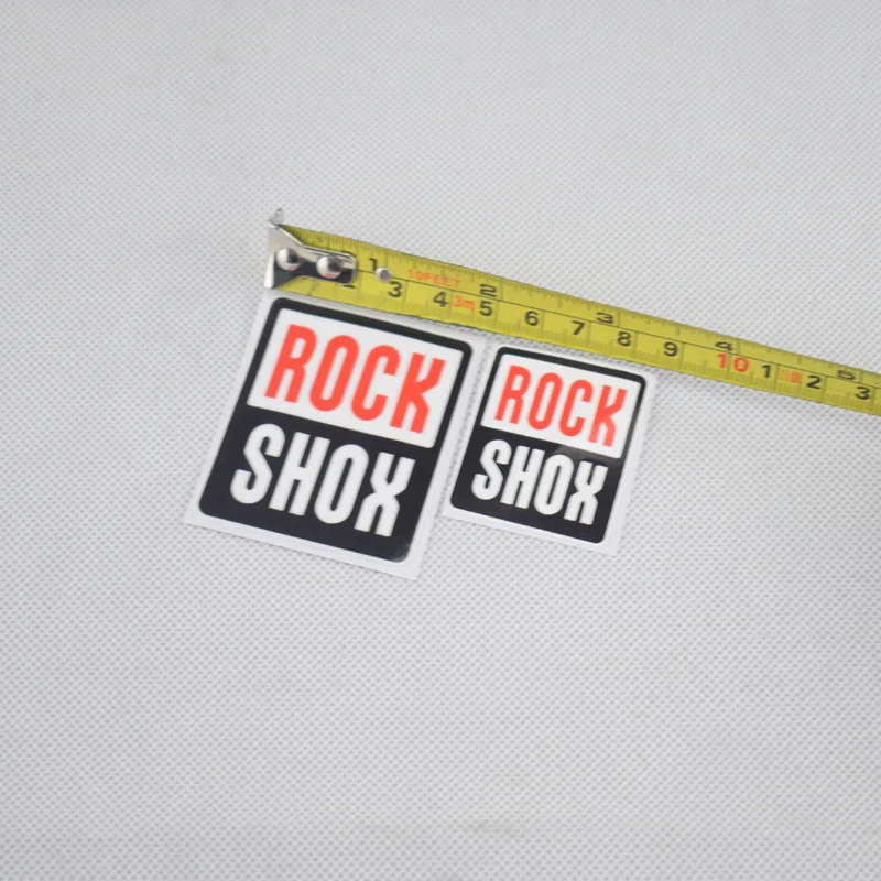 5 шт., наклейка для велосипеда, для ROCK SHOX, вилка, наклейка для велосипеда, водяная Марка, наклейка для горного велосипеда, передняя вилка, протектор, наклейки