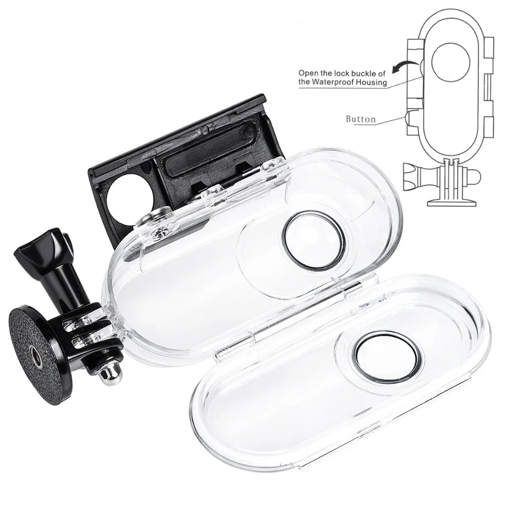 45 м водонепроницаемый чехол для подводного погружения защитный Insta360 аксессуары