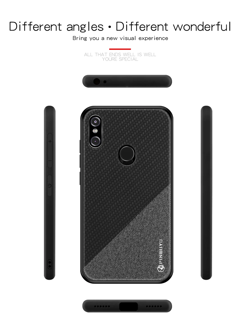 Для Motorola One Power чехол из искусственной кожи силиконовый для P30 Note задняя крышка