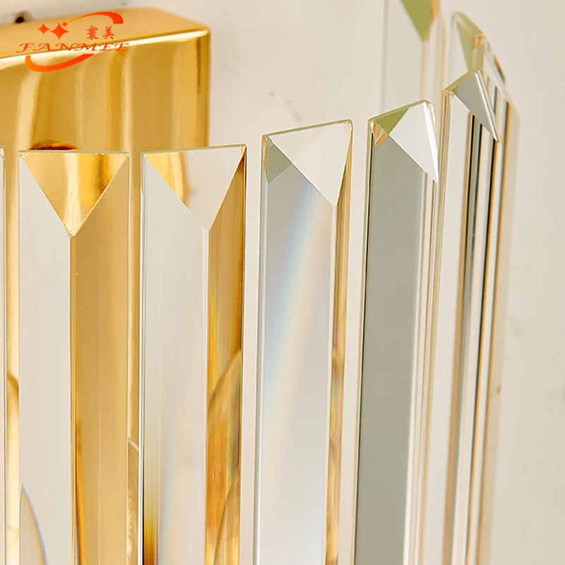 

Modern Crystal Wall Lamp LED Wall Sconce Light Wall Lighting for Home Hotel Restaurant Living Dining Room Decoration