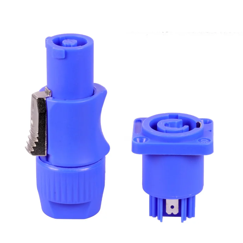 5 комплектов мужской и женский 3 контакты Коннектор SpeakON Male Plug & Женский Джек 250 V 20A