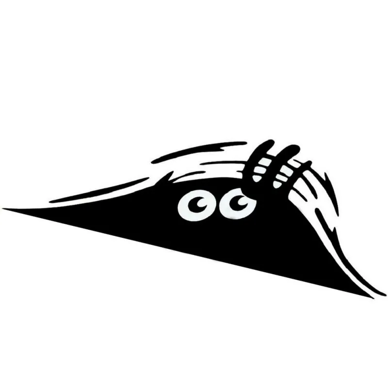 Светоотражающий водонепроницаемый Забавный подглядывающий Монстр стикер для