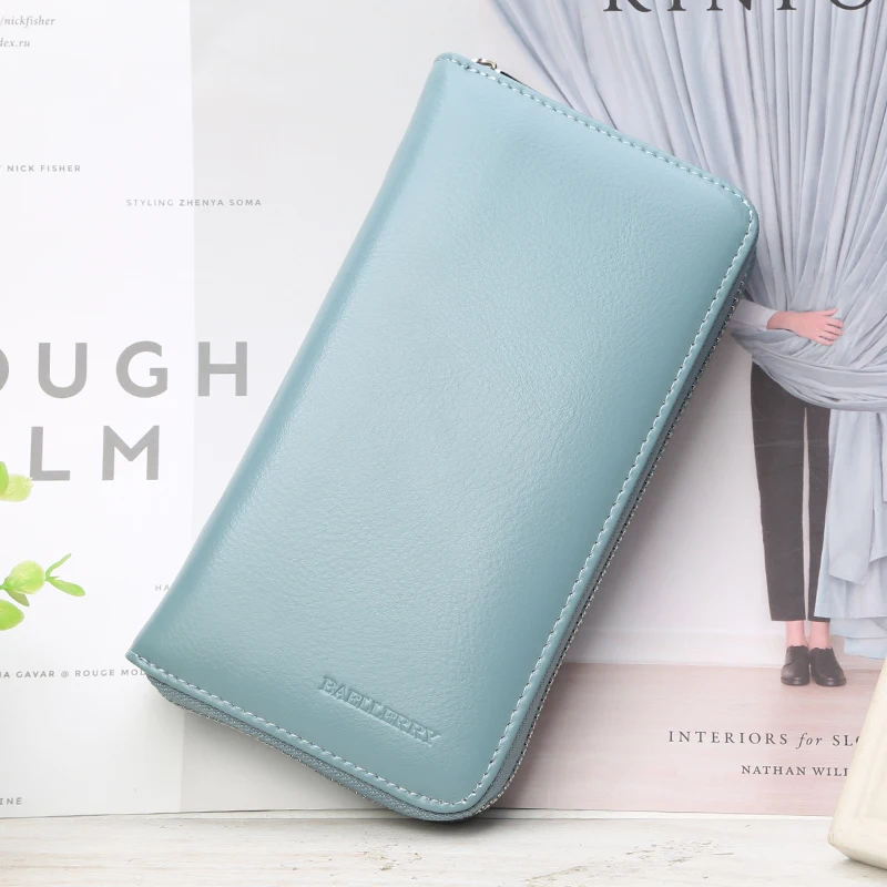 2019 Новый женский кошелек длинный кожаный Hasp Кошельки с ремешком для телефона