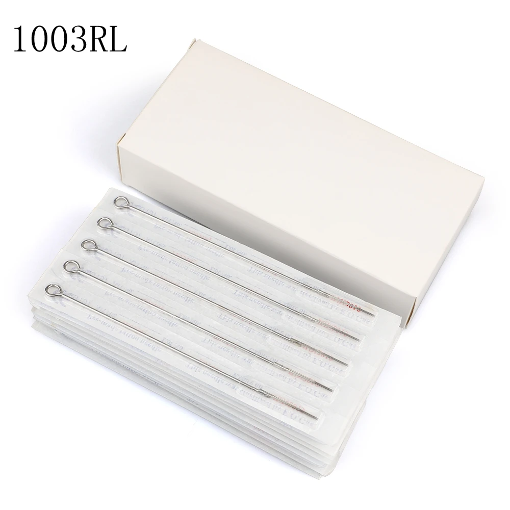 Одноразовые Стерильные иглы для татуажа 50 шт. медицинская машина патрон