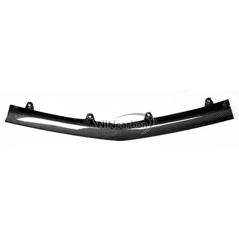 Реальные углеродного волокна Малый передний спойлер Для aftermarket BENZ W204 F/L C63 бампер