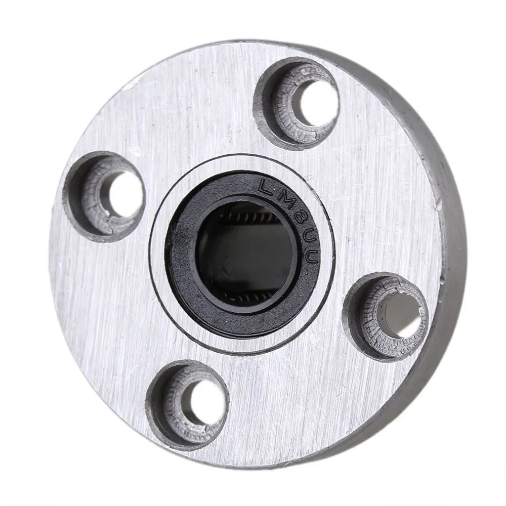 Горизонтальный 8 мм Диаметр Круглый фланец движение втулка подшипника и 300