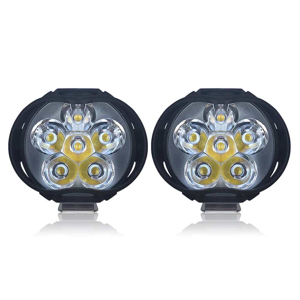 LED Light Автомобильный светодиодный светильник дальнего света, светильник s, дополнительный Светодиодный точечный светильник Ledbar для автомобиля, сельскохозяйственный трактор, Дополнительная лампа для Jeep Yj Xj - Цвет: LED Light