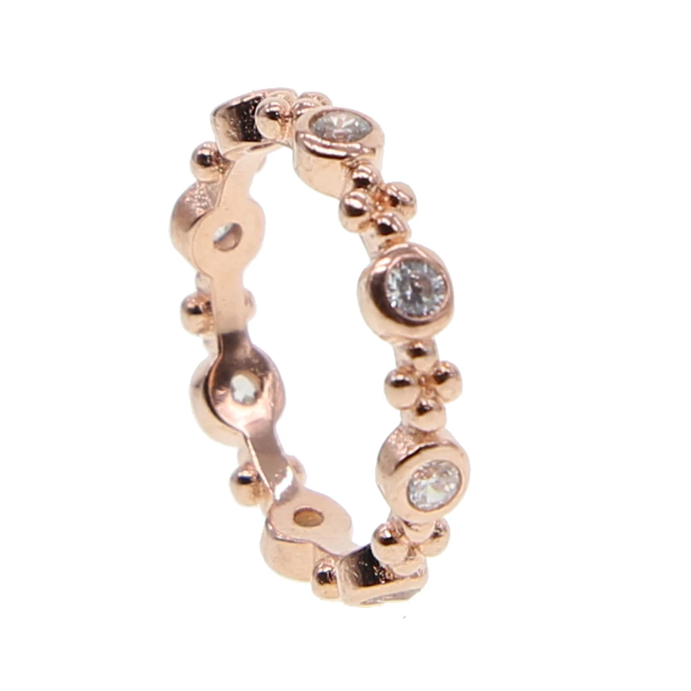 2018 серебряный цвет в горошек маленький милый браслет вечности Размер 6 7