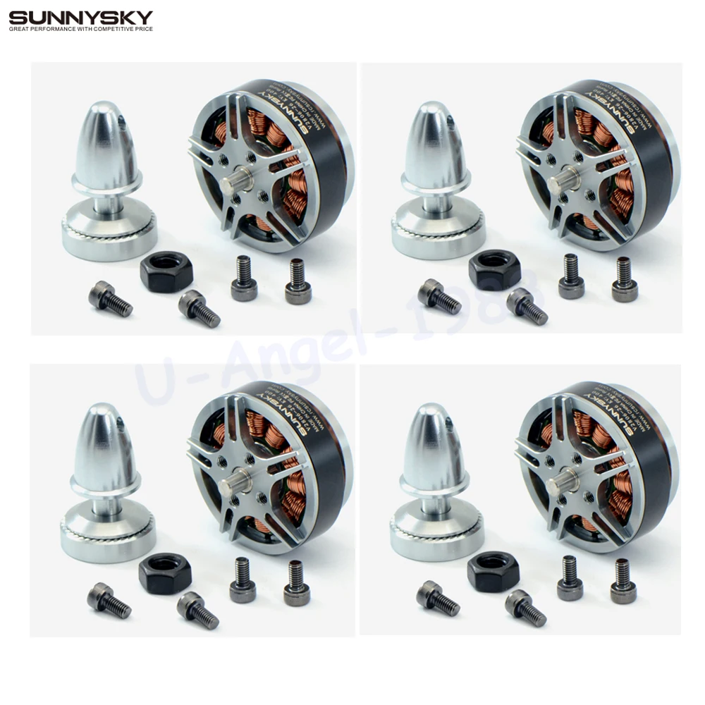 4 компл./лот Sunnysky V2806 400kv 650KV диск мотор для модели RC самолет Квадрокоптер многороторный аксессуары для дрона