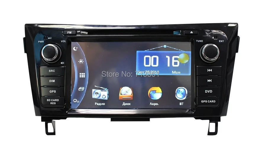 8 &quotподходит для Nissan QASHQAI X trail 2014 Автомобильный dvd плеер gps навигация Ipod BT raido canbus
