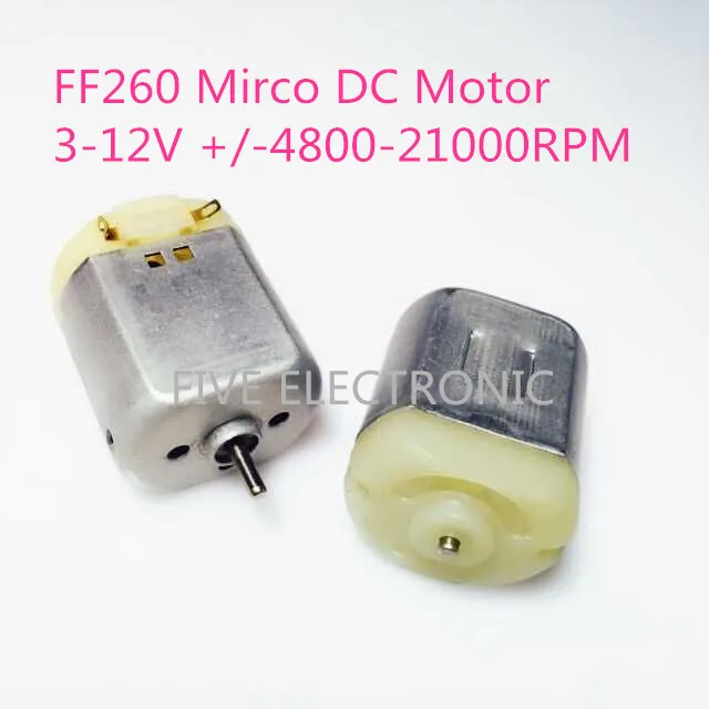 Микро двигатель постоянного тока FF260 3 в 12 В +/ 4800 21000 об/мин фотоаксессуары для