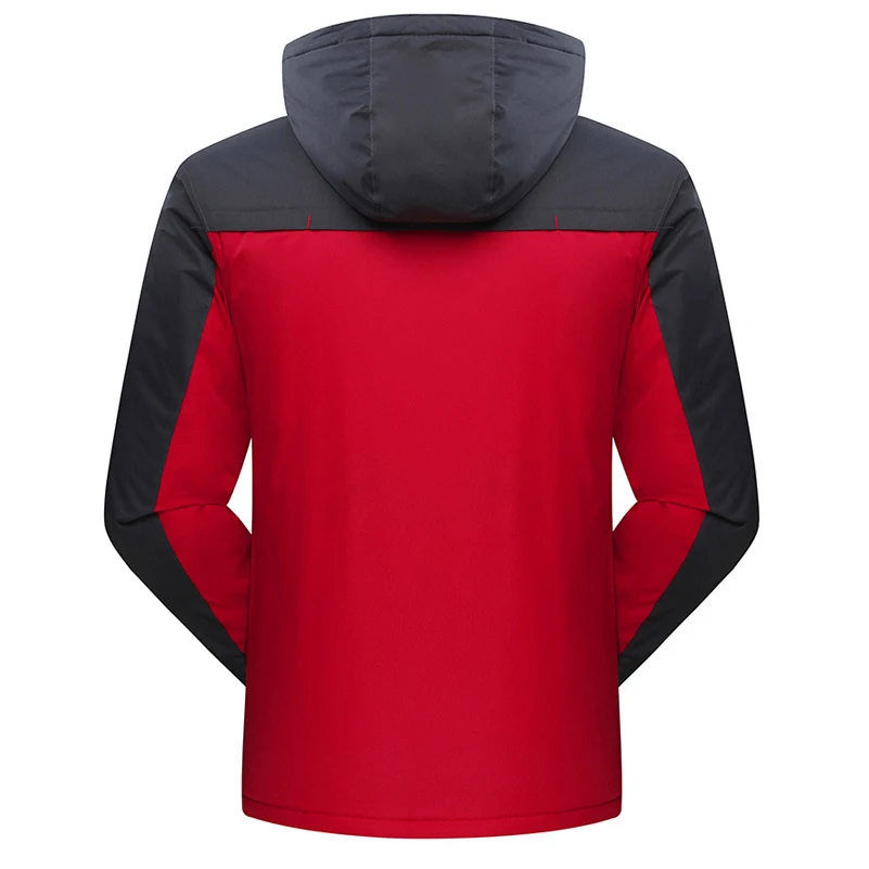 UNIVOS KUNI осень и зима плюс бархат толстый теплый пальто уличная рабочая одежда