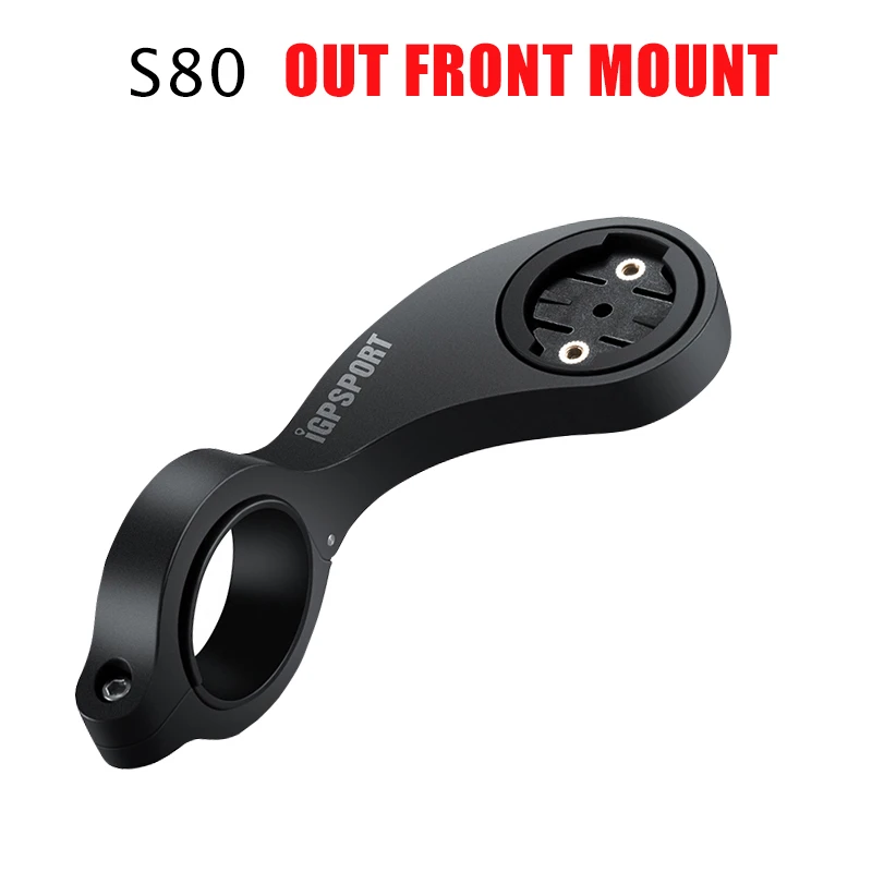S80 out front mount IGPSPORT HR40 Компьютерный Монитор Сердечного Ритма Датчик SPD61 велосипедный секундомер датчик скорости вращения C61 ANT+ Blutooth беспроводной датчик - Цвет: S80 out front mount