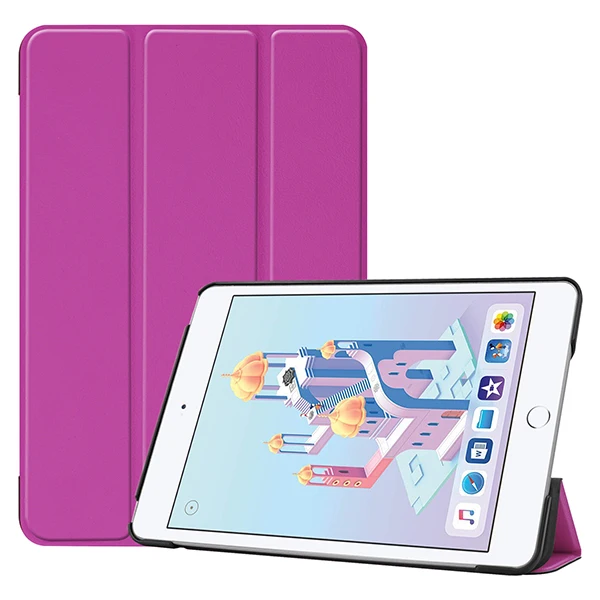 IPADMINI5 KST PL Из искусственной кожи чехол для Apple iPad mini 5 7,9 планшет с подставкой класса премиум крышка чехол для iPad mini 4+ подарки - Цвет: IPADMINI5 KST PL