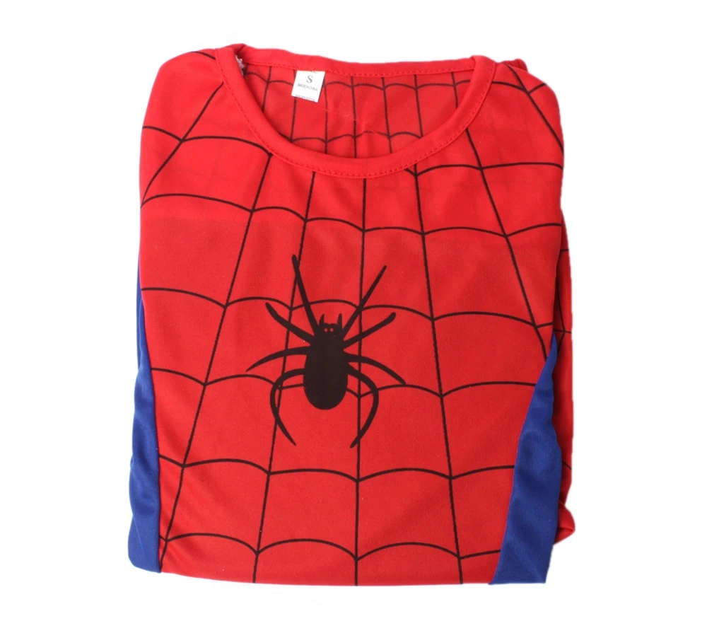 

1Sets Halloween Costume Party Cosplay Clothes Kids Boys Spider Man Suit