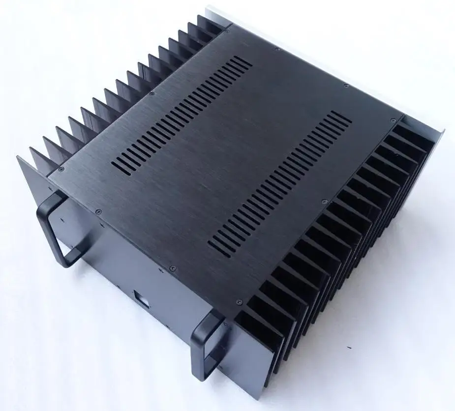 BZ4320A DIY коробка алюминиевый корпус большой усилитель мощности шасси задний усилитель корпус