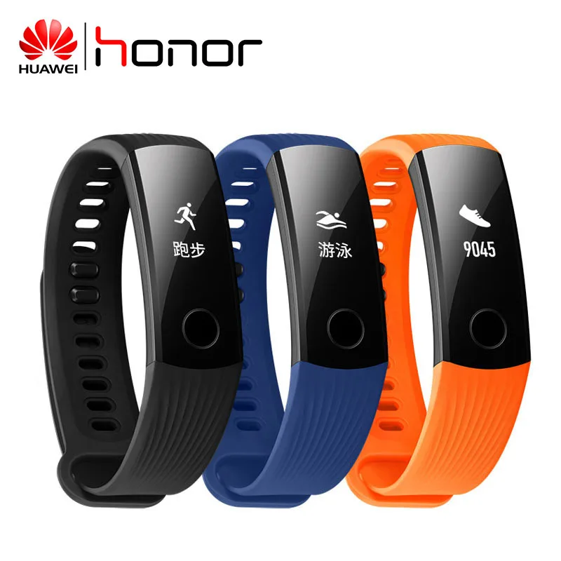 Смарт браслет HUAWEI HONOR Band 3 фитнес трекер сердечного ритма водонепроницаемый в
